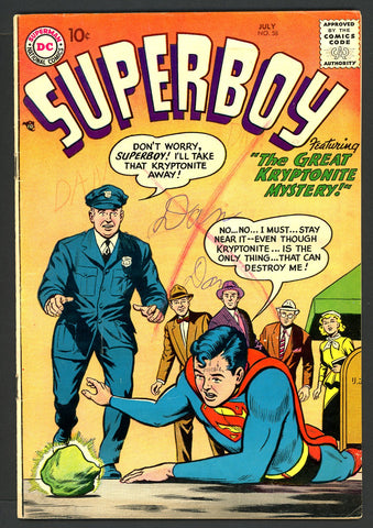 Superboy #058   VERY GOOD+  1957