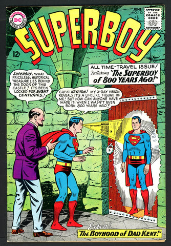 Superboy #113   VERY FINE-   1964