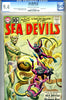 Sea Devils #01   CGC graded 9.4  Heath grey tone cover - SOLD!