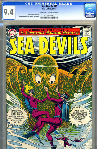 Sea Devils #17   CGC graded 9.4 - SOLD