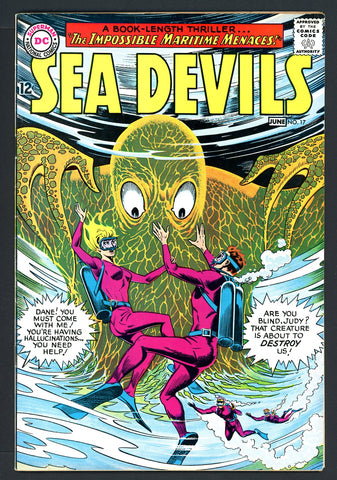Sea Devils #17   VF/NEAR MINT   1964