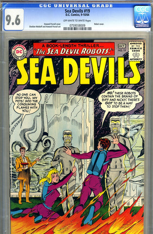 Sea Devils #19   CGC graded 9.6 - SOLD!