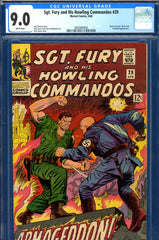 Sgt. Fury #29 CGC graded 9.0  Strucker/Hitler appearance