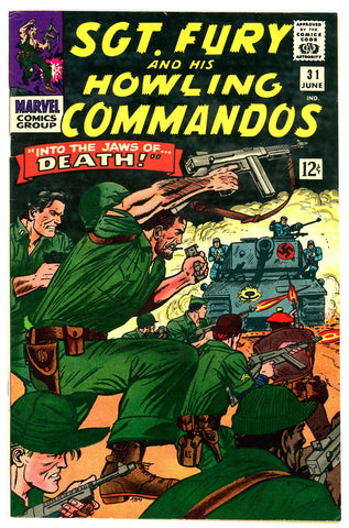 Sgt. Fury #31   VERY FINE+   1966