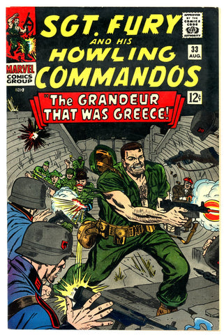 Sgt. Fury #33   VERY FINE+   1966