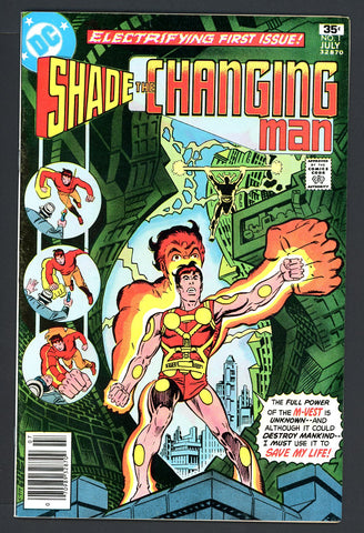 Shade, the Changing Man #1  VERY FINE+  1977