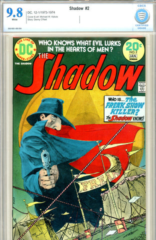 Shadow #02   CBCS graded 9.8 HIGHEST GRADED - SOLD!