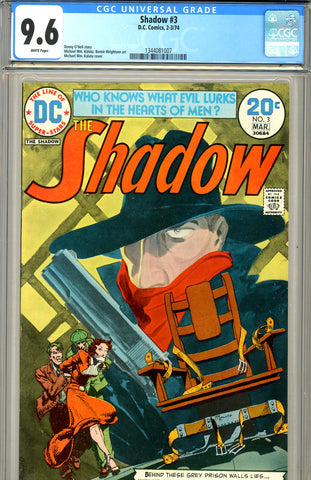 Shadow #03  CGC graded 9.6  white pages SOLD!