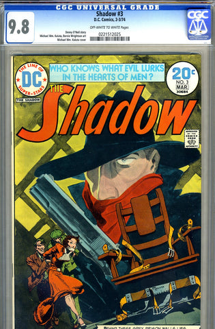 Shadow #3   CGC graded 9.8 - HIGHEST GRADED - SOLD!