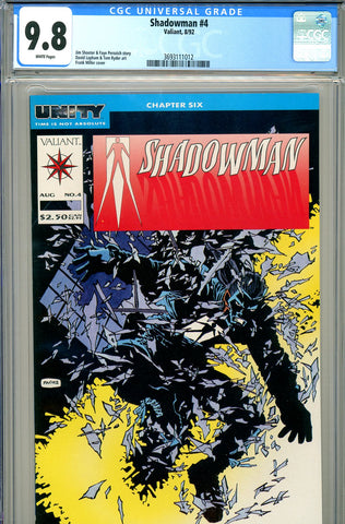 Shadowman #04 CGC graded 9.8  HIGHEST GRADED - SOLD!