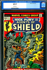 S.H.I.E.L.D. #3 CGC graded 9.4 - Kirby/Steranko cover