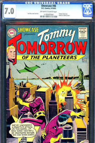 Showcase #46 CGC graded 7.0 - Tommy Tomorrow - SOLD!