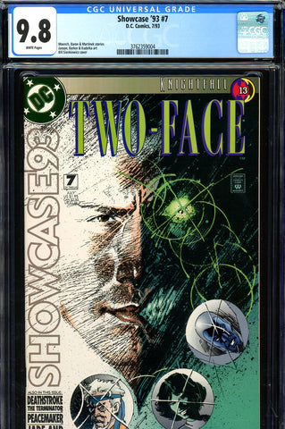 Showcase '93 #7 CGC graded 9.8 - HIGHEST GRADED - SOLD!