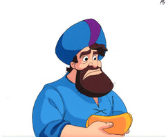 Original production cel -"Sinbad"- by Golden Films 052