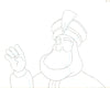 Original production cel -"Sinbad"- by Golden Films 070