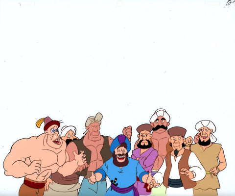 Original production cel -"Sinbad"- by Golden Films 118