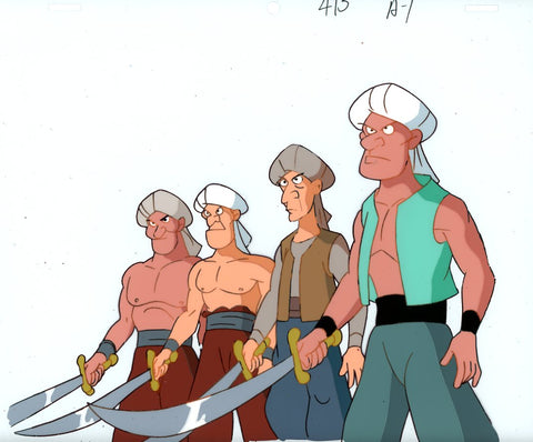 Original production cel -"Sinbad"- by Golden Films 120