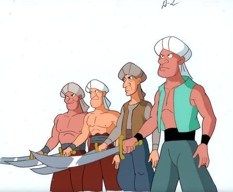 Original production cel -"Sinbad"- by Golden Films 121