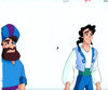 Original production cel -"Sinbad"- by Golden Films 122