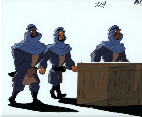 Original production cel -"Sinbad"- by Golden Films 127