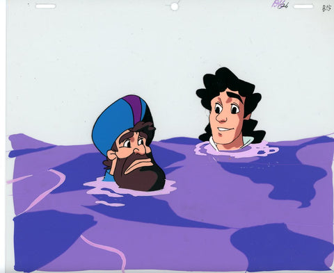 Original production cel -"Sinbad"- by Golden Films 154