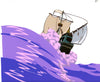 Original production cel -"Sinbad"- by Golden Films 173