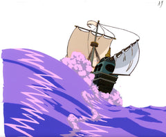 Original production cel -"Sinbad"- by Golden Films 174