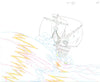 Original production cel -"Sinbad"- by Golden Films 175