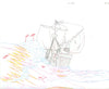Original production cel -"Sinbad"- by Golden Films 176