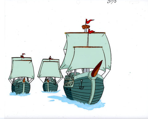 Original production cel -"Sinbad"- by Golden Films 192