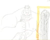 Original production cel -"Sinbad"- by Golden Films 255