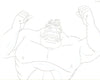 Original production cel -"Sinbad"- by Golden Films 259