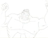 Original production cel -"Sinbad"- by Golden Films 260