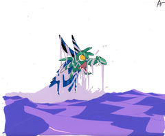 Original production cel -"Sinbad"- by Golden Films 281