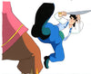 Original production cel -"Sinbad"- by Golden Films 289