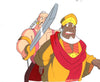 Original production cel -"Sinbad"- by Golden Films 292