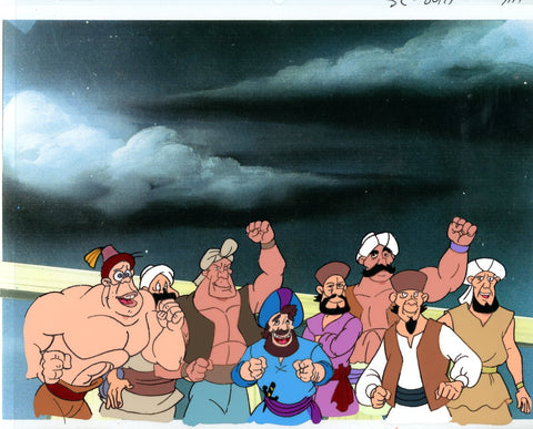 Original production cel -"Sinbad"- by Golden Films 295