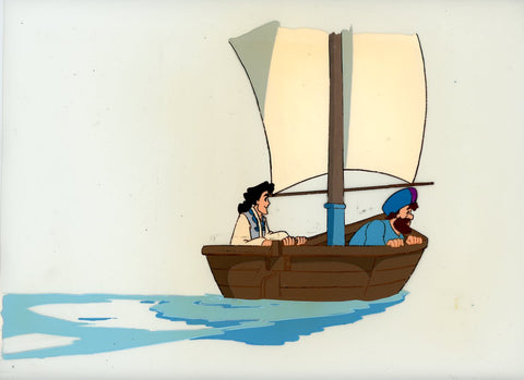 Original production cel -"Sinbad"- by Golden Films 330 LARGE