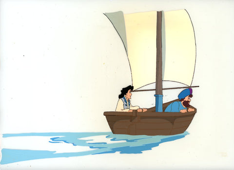 Original production cel -"Sinbad"- by Golden Films 331 LARGE
