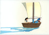 Original production cel -"Sinbad"- by Golden Films 331 LARGE