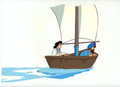 Original production cel -"Sinbad"- by Golden Films 334 LARGE