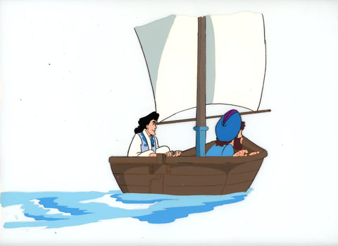 Original production cel -"Sinbad"- by Golden Films 335 LARGE