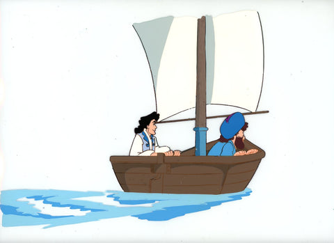 Original production cel -"Sinbad"- by Golden Films 336 LARGE