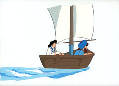 Original production cel -"Sinbad"- by Golden Films 336 LARGE