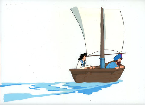 Original production cel -"Sinbad"- by Golden Films 339 LARGE