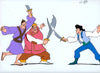 Original production cel -"Sinbad"- by Golden Films 340 LARGE