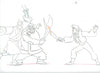 Original production cel -"Sinbad"- by Golden Films 340 LARGE