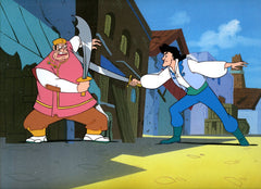 Original production cel -"Sinbad"- by Golden Films 342 LARGE