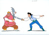 Original production cel -"Sinbad"- by Golden Films 342 LARGE