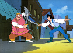Original production cel -"Sinbad"- by Golden Films 343 LARGE